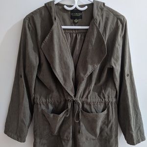 Sirens Revamped Outerwear olive green jacket